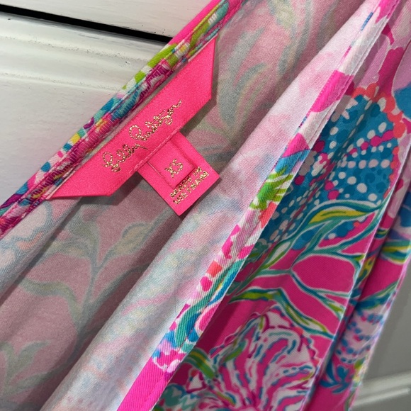 Lily Pulitzer Parigi Skort Romper in shell me something good - Picture 3 of 3